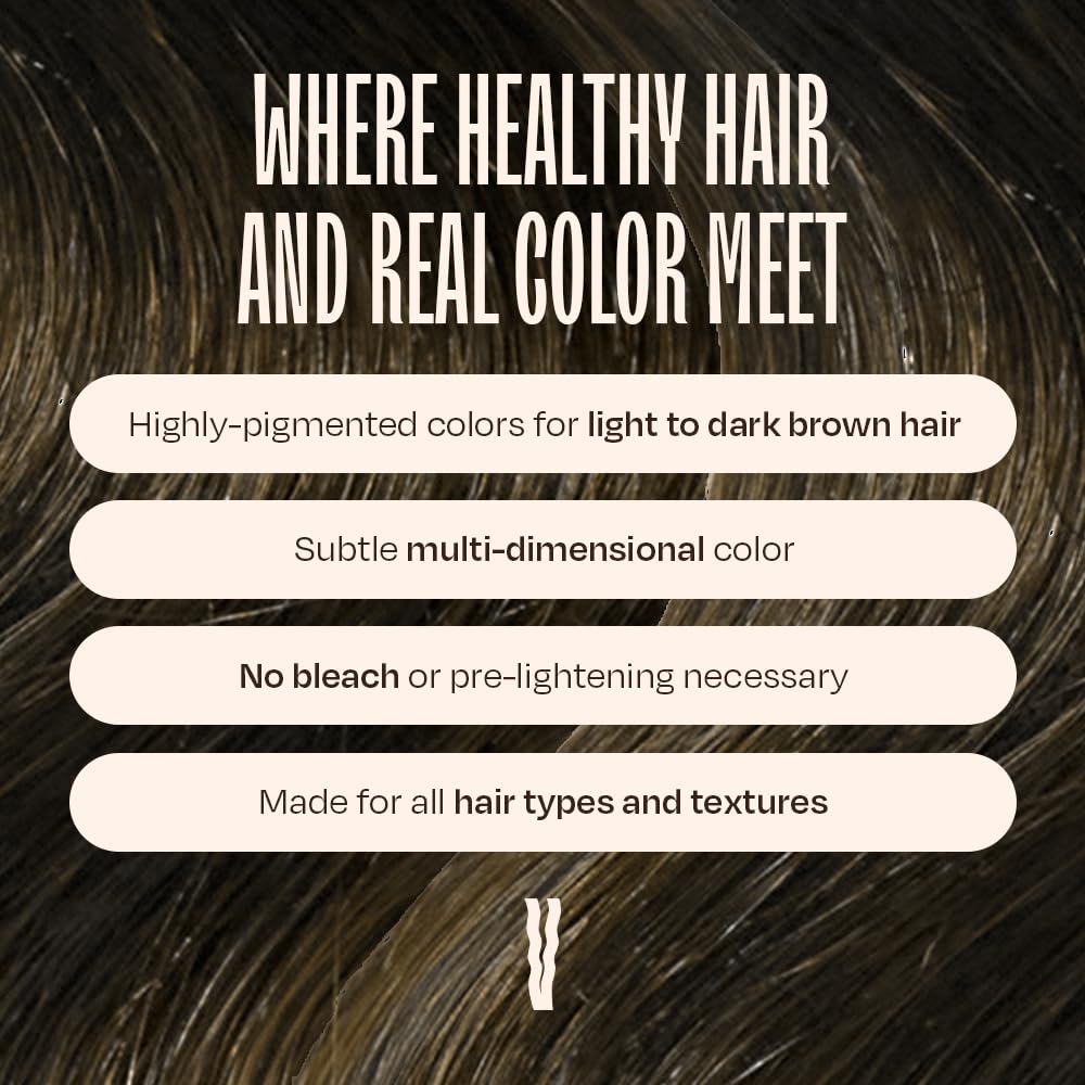 Overtone Daily Color Depositing Conditioner for Hair, Espresso Brown: Temporary Pigment with Shea, Coconut & Avocado Oils, Hydrating, Vegan Beauty and Personal Care oVertone