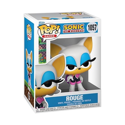 Funko Pop Games: Sonic - Rogue The Bat - Rouge - Sonic The Hedgehog - Collectable Vinyl Figure - Gift Idea - Official Merchandise - Toys for Kids…