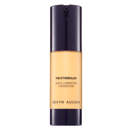 Kevyn Aucoin The Etherealist Skin Illuminating Foundation, EF 04 (Light) shade: Comfortable, shine-free, smooth, moisturize. Medium to full coverage.