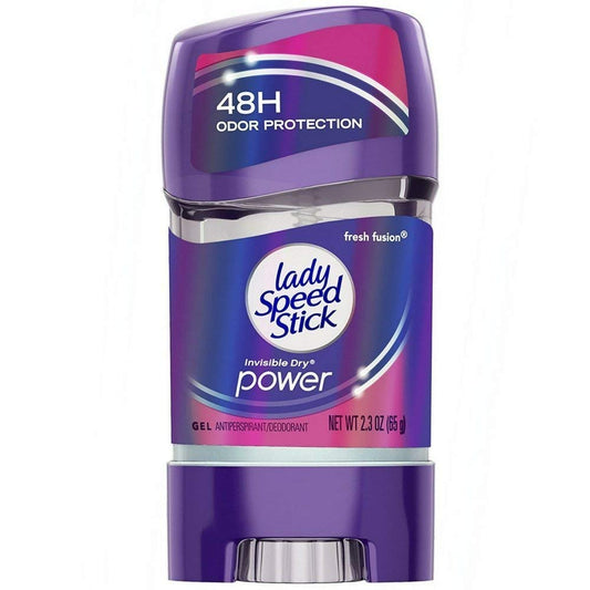 Lady Speed Stick 48HR Antiperspirant Deodorant Gel Fresh Fusion 2.30 oz (Pack of 12) Beauty and Personal Care Lady Speed Stick