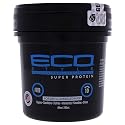 ECOCO Eco Style Gel Regular Super Protein Provides Gravity Defying Hold & Long Lasting Shine, Helps Maintain Healthy Hair, Perfect for Pin Ups & Twist