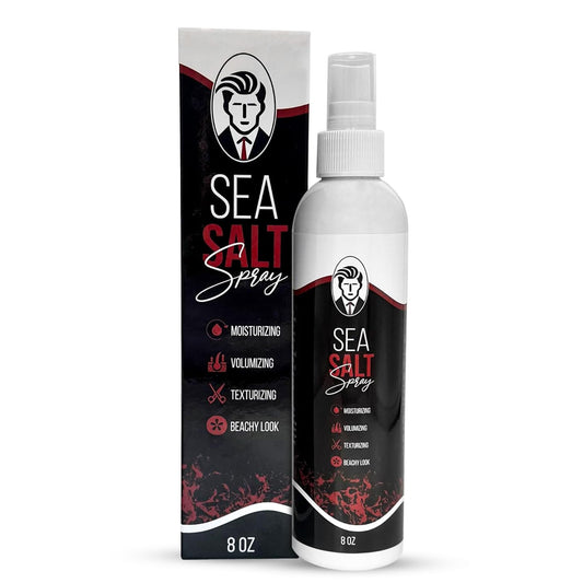Hair Hustle Natural Sea Salt Spray for Hair - Texturizing & Volumizing Spray for Men and Women - Matte Finish, Beachy Waves, Lightweight Hold - Ocean Beauty & Personal Care Hair Hustle