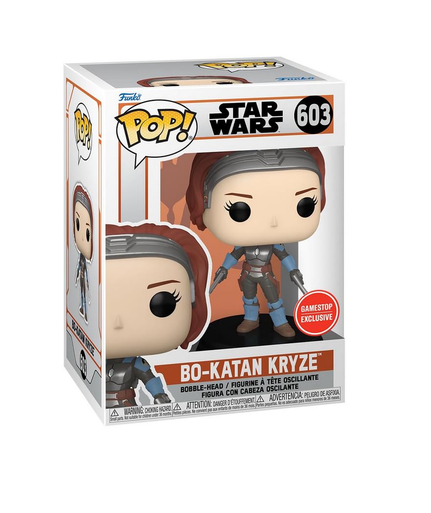 Funko Star Wars Bo-Katan Kryze Unmasked 603 Exclusive Pop Figure