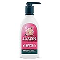 JASON Rosewater Invigorating Body Wash Women/Men, For a Gentle & Clean Feel, 30 Fluid Ounces