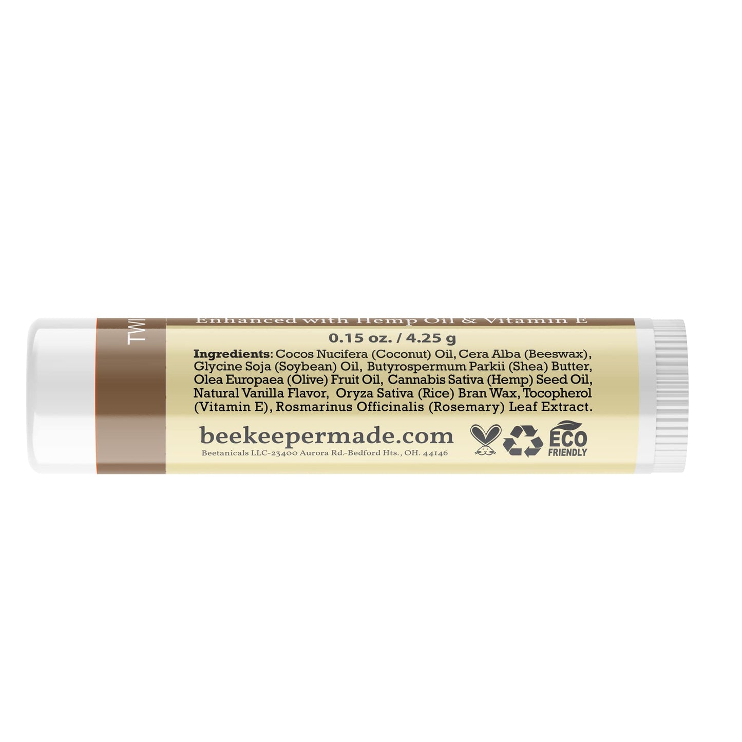 Beekeeper Made Beeswax Bulk Lip Balm, 40 Count | For Men, Women, and Children. Great for Gifts, Showers, & More (Vanilla)