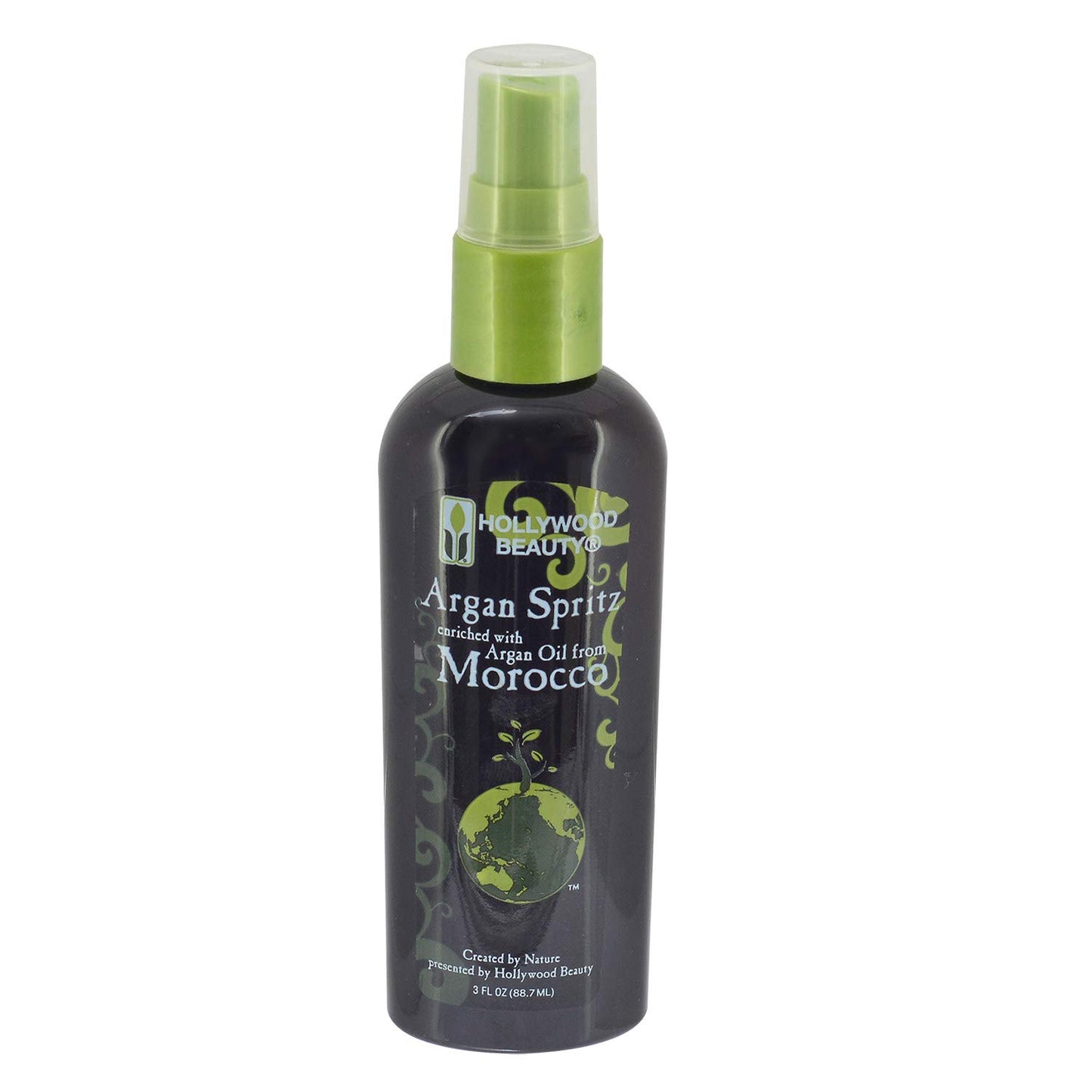 Hollywood Beauty argan spritz 3 fluid ounce, Brown, 3 Fl Oz