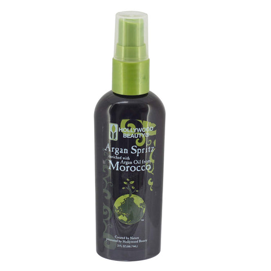 Hollywood Beauty argan spritz 3 fluid ounce, Brown, 3 Fl Oz