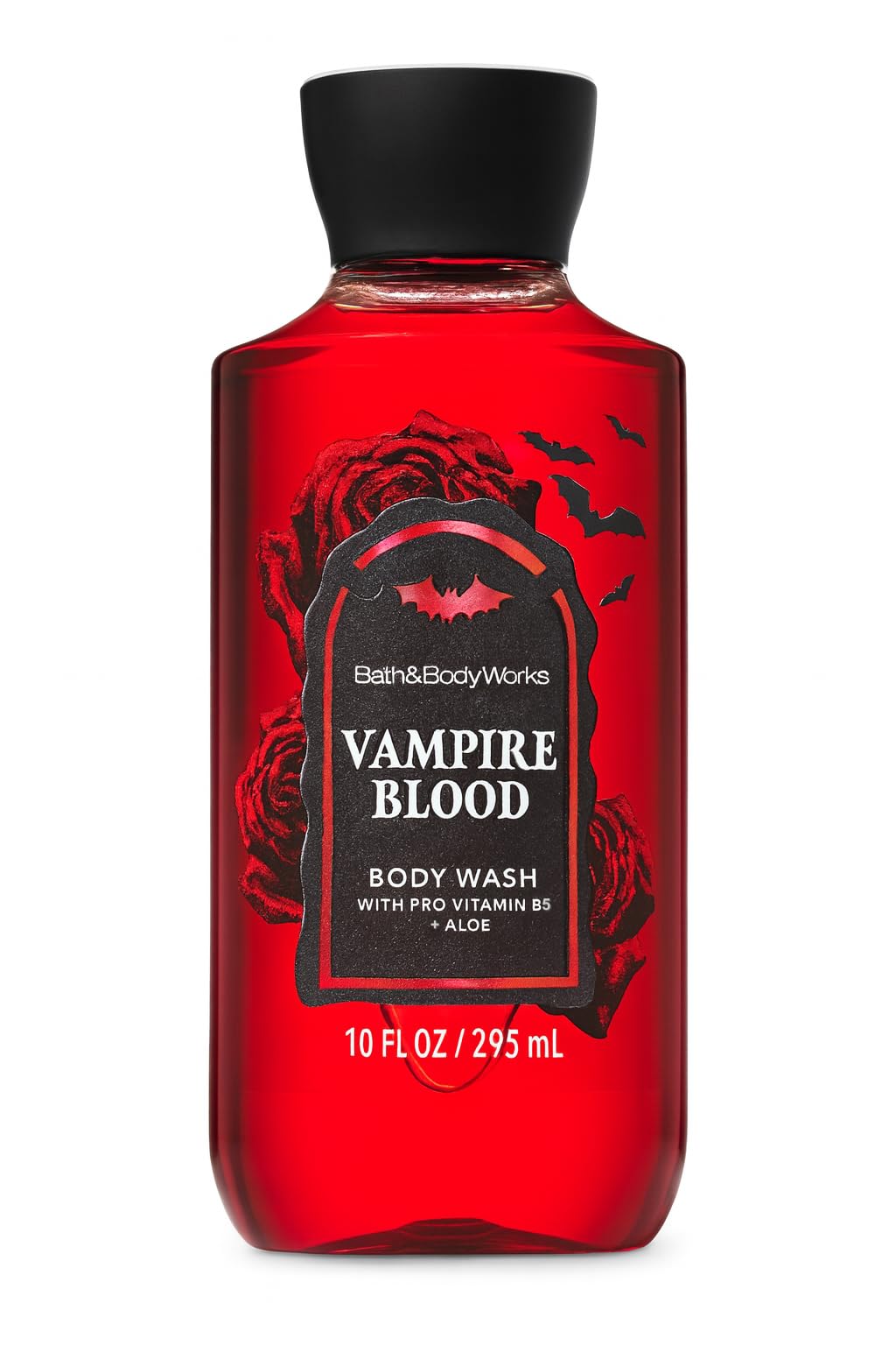 Bath & Body Works Vampire Blood Body Wash - Limited Edition Halloween Scent - 10 fl oz / 295 ml - Shower Gel with Rich Lather & Fragrance