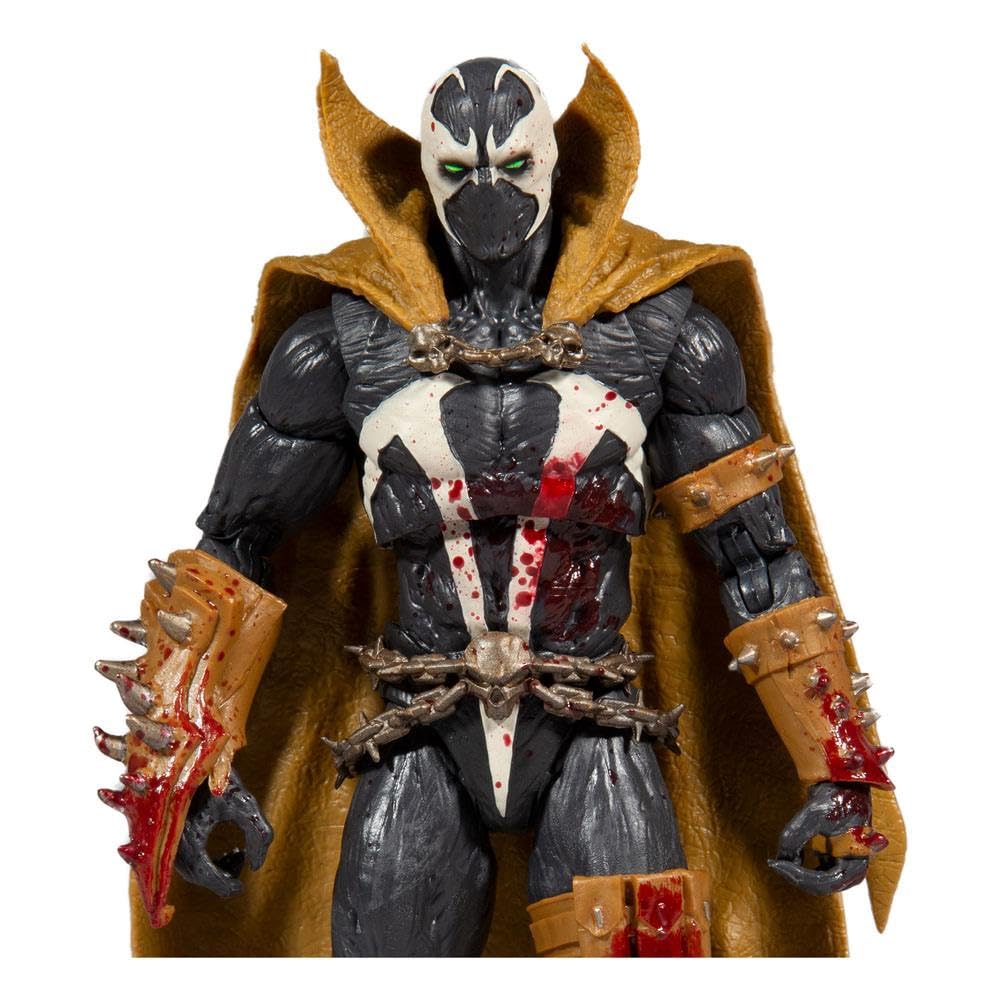 McFarlane Toys Mortal Kombat Spawn Bloody Classic 7" Action Figure with Accessories