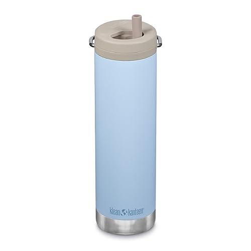 Klean Kanteen 20oz TKWide Insulated Water Bottle with Twist Cap - Clear Sky