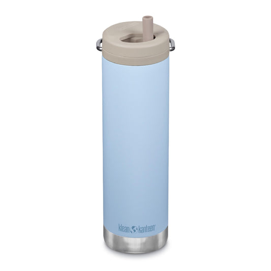 Klean Kanteen 20oz TKWide Insulated Water Bottle with Twist Cap - Clear Sky