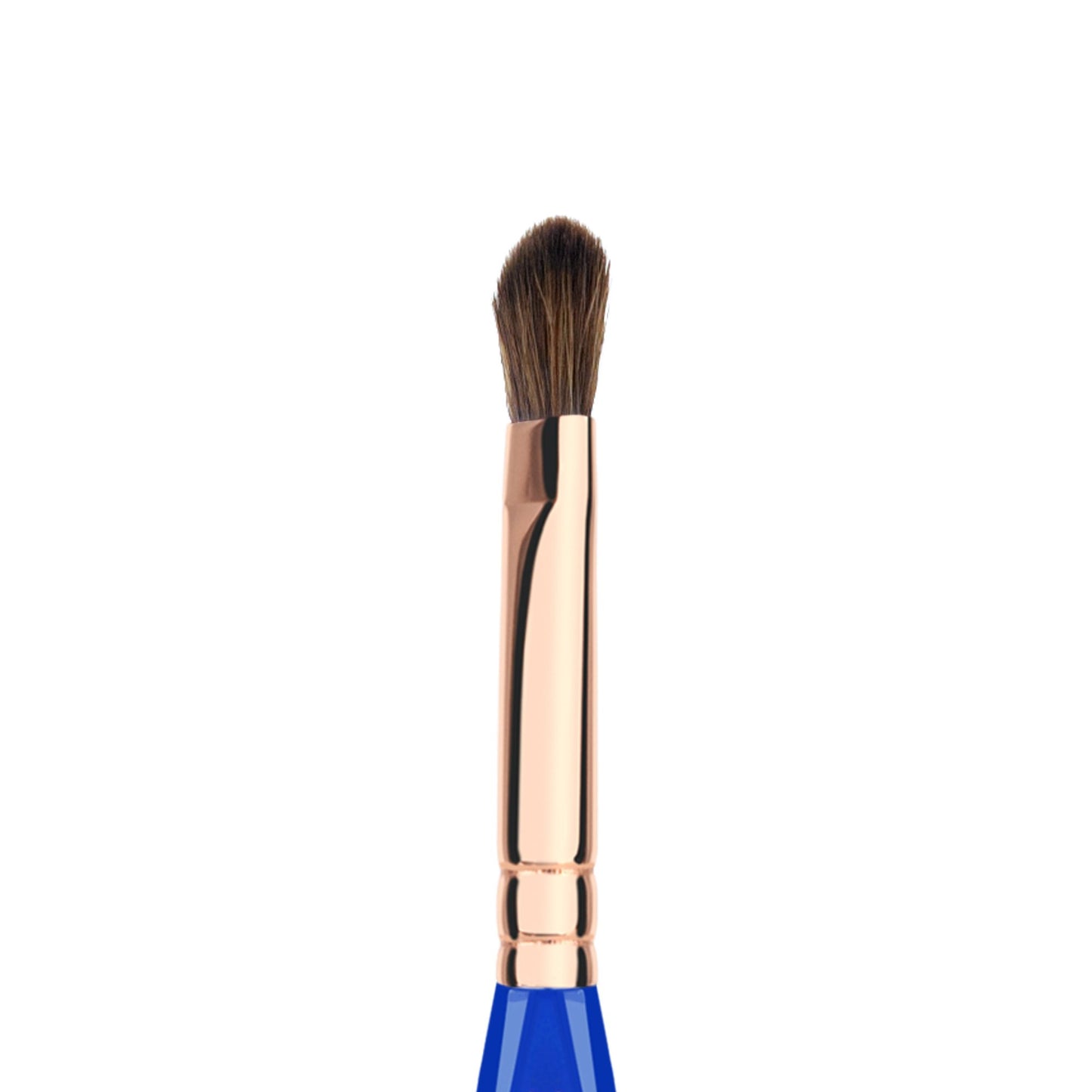 Bdellium Tools Professional Makeup Brush - Golden Triangle 766 Angled Shadow - With All Vegan and Soft Synthetic Fibers, For Applying Eyeshadow (Blue