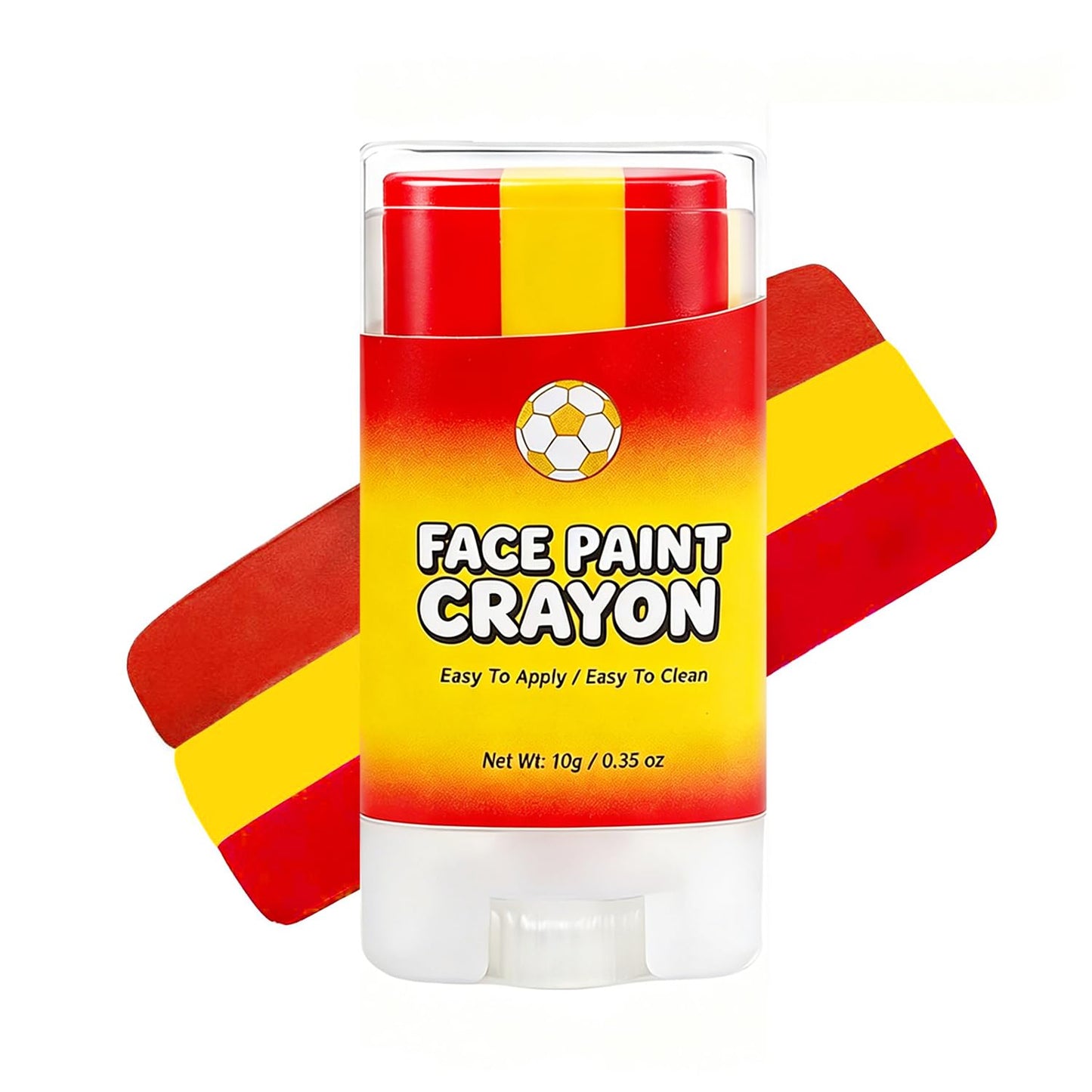 Red Yellow and Red Eye Black, Baseball Face Paint, Spain Softball Face Paint, Brazil World Cup Jersey 2026, Sports Yellow Spain Flag Face Paint Stick Beauty and Personal Care Lulesi