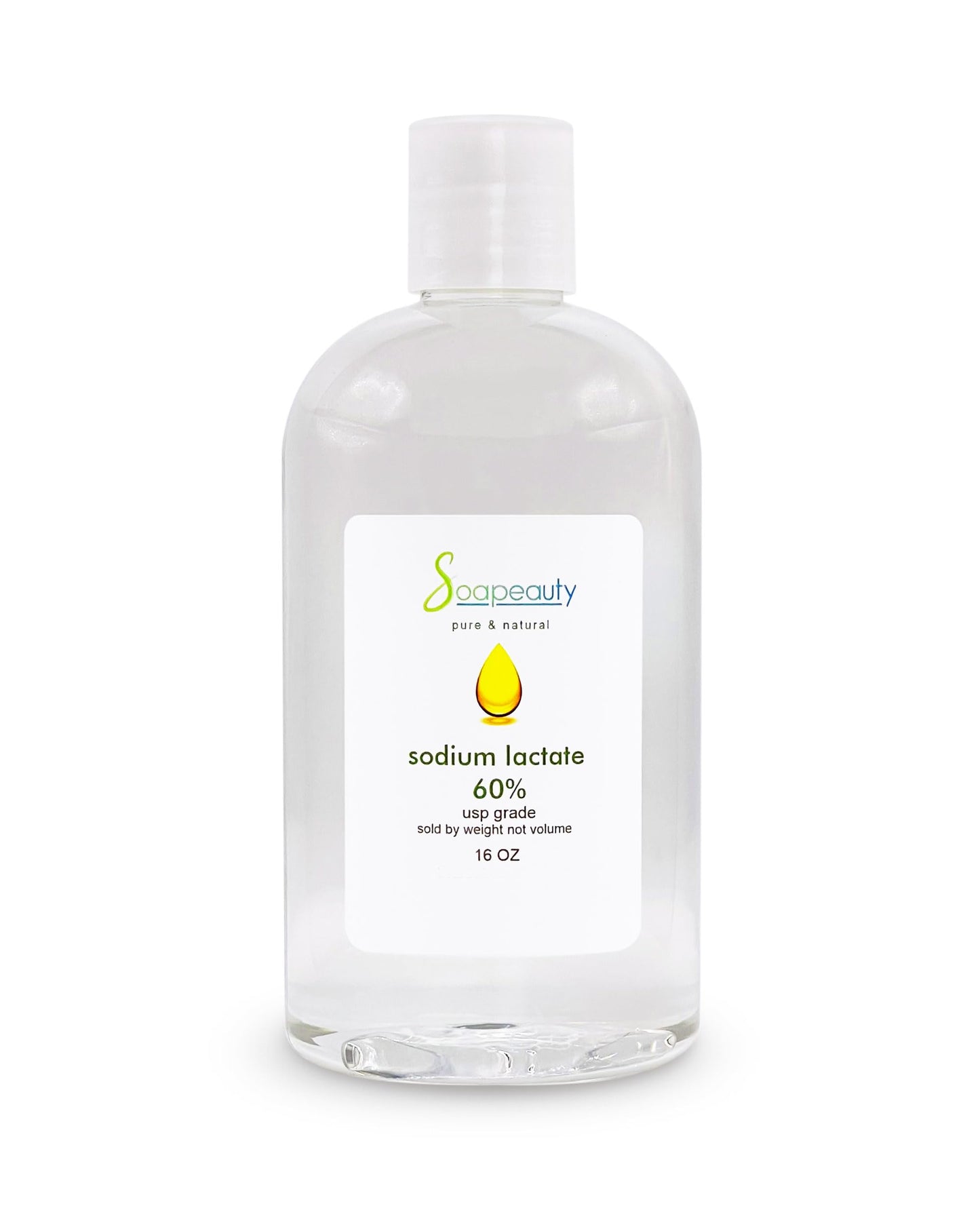 SODIUM LACTATE for Soap Making & Lotions | 60% USP Pure Natural Preservative | Harder Bar of Soap, Bigger Yield, Faster Cure Time, Provides Moisture |