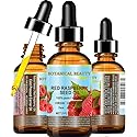 Botanical Beauty RED RASPBERRY SEED OIL 100% Pure Natural Virgin Unrefined Undiluted Cold Pressed Carrier Oil for Face, Skin, Hair, Body, Nails. Rich