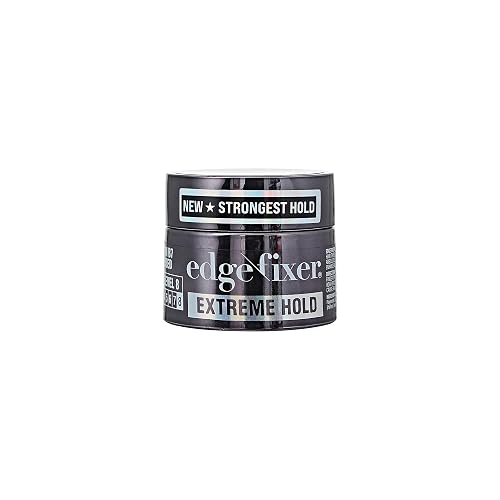 Red by Kiss Edge Fixer Extreme Hold, Strong Edge Control with 24-Hour Hold, Infused with Biotin for Nourishment & Hydration, No Flaking or Oily