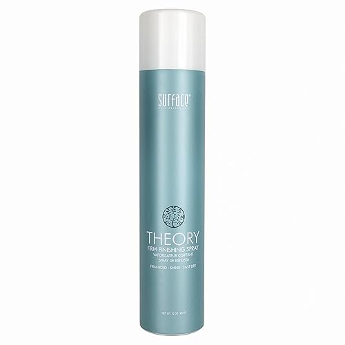 SURFACE Hair Theory Firm Finishing Spray, Strong Hold Styling Hairspray - All Day and Night Lasting Control,10 oz (Packaging may vary)