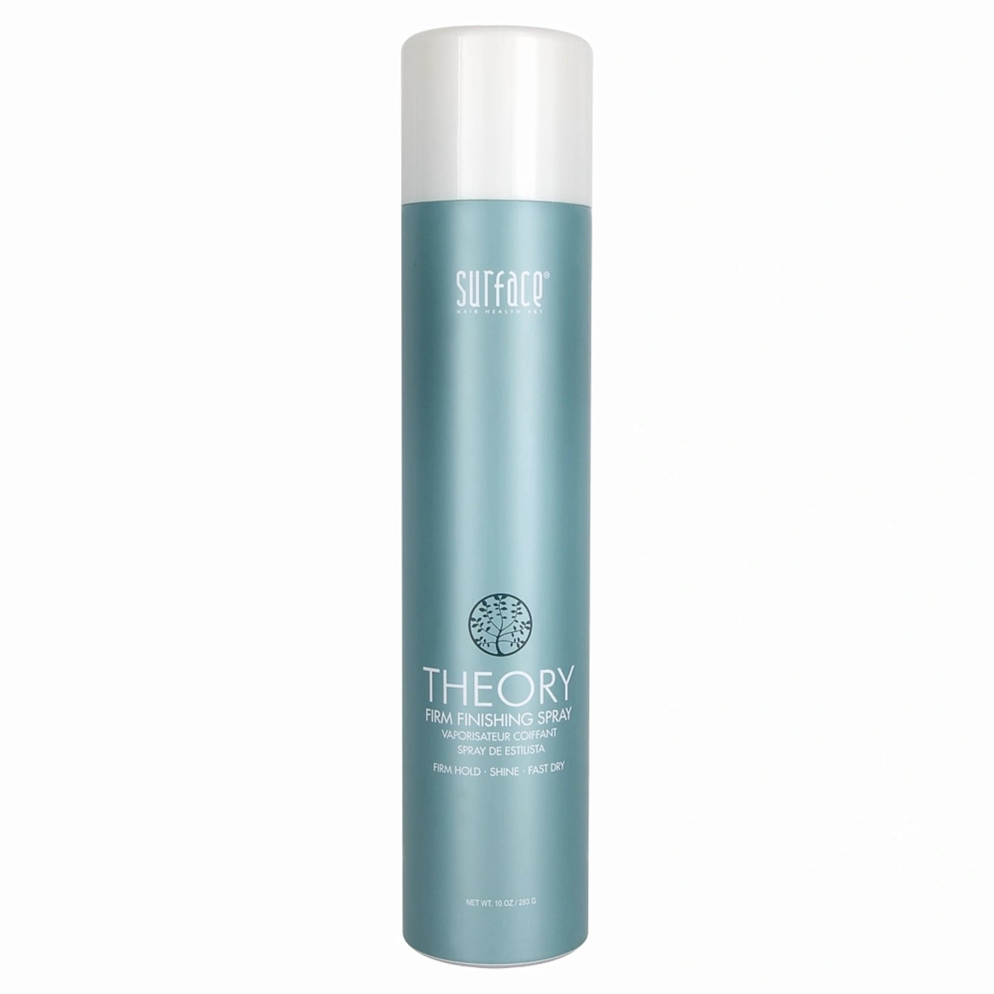 SURFACE Hair Theory Firm Finishing Spray, Strong Hold Styling Hairspray - All Day and Night Lasting Control,10 oz (Packaging may vary)
