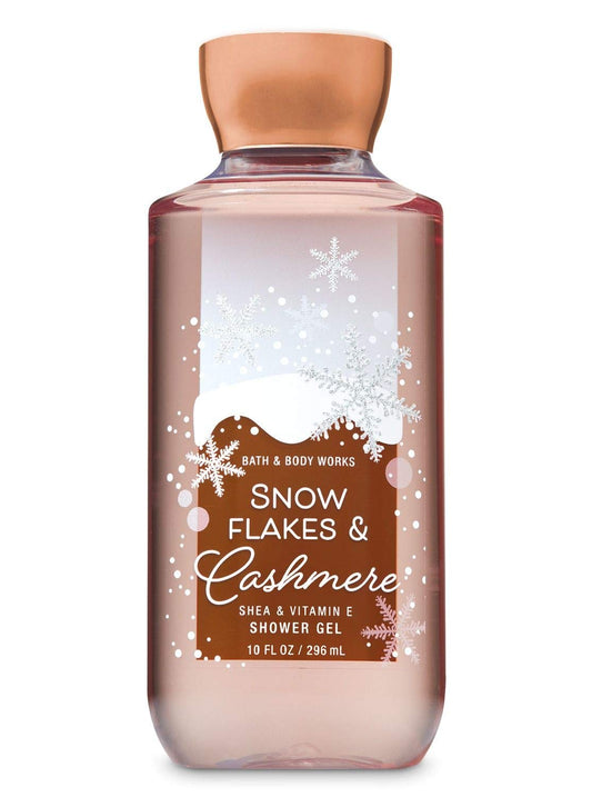 Bath & Body Works Snow Flakes & Cashmere Shower Gel, 10 Ounce