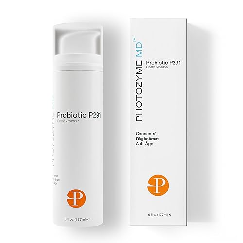 Photozyme Probiotic P291 Gentle Cleanser - Face Wash That Cleans and Tones - Removes Makeup and Impurities - pH Balances The Skin - Promotes Healthy