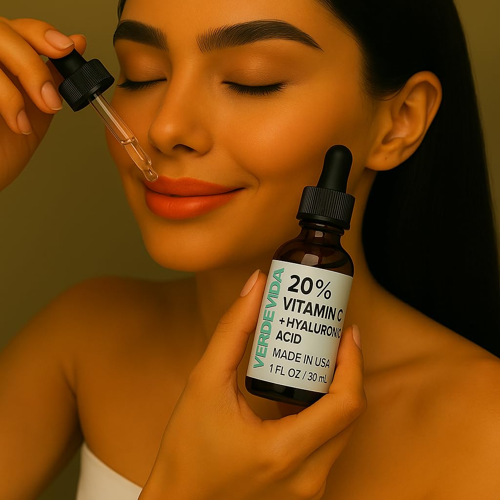 Verdevida Vitamin C Serum Skin Care - Dark Spot Remover For Face & Acne on All Skin Types