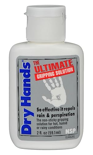 Dry Hands "The Ultimate Gripping Solution" All-Sport Topical Lotion- 2 Ounce
