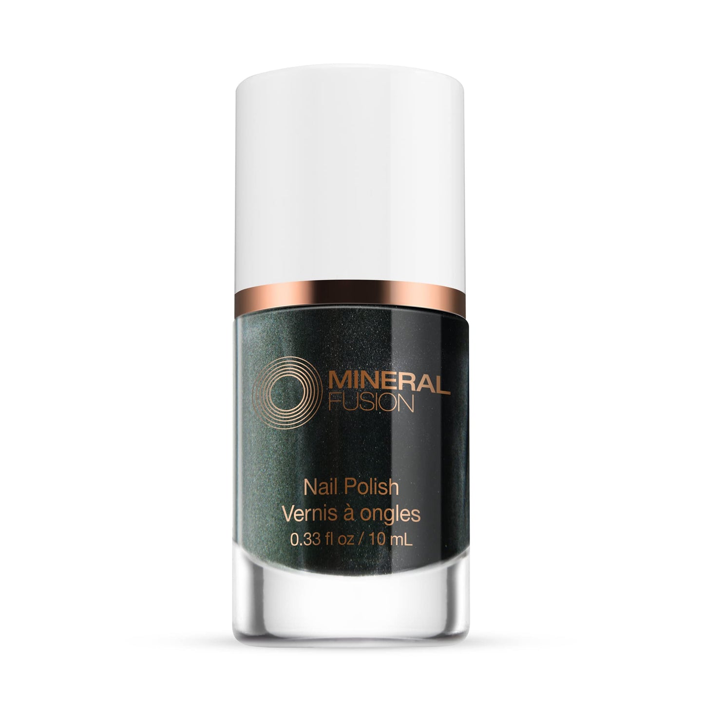 Mineral Fusion Nail Polish, Dark Forest Green, Smoke & Mirrors Smoke & Mirrors 0.33 Fl Oz (Pack of 1) Beauty & Personal Care Mineral Fusion