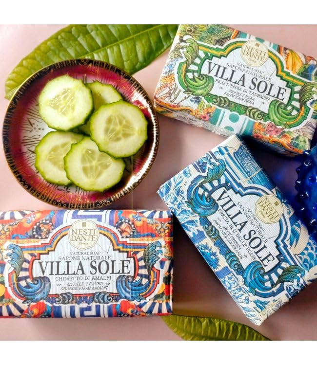 Nesti Dante Villa Sole Blue Freesia Soap 250 gr