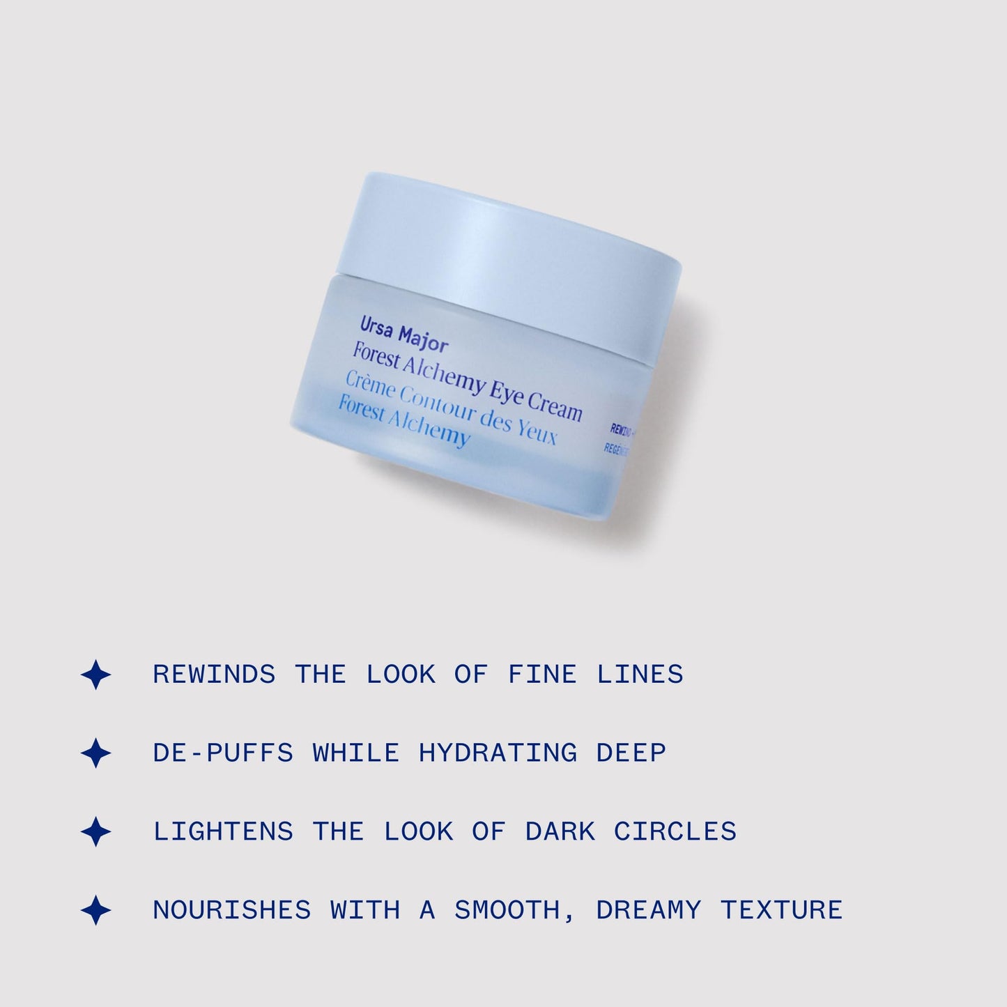Ursa Major Forest Alchemy Eye Cream | Natural Under-Eye Moisturizer for Dark Circles, Fine Lines, Puffy Eyes and Wrinkles | Vegan, Cruelty-Free