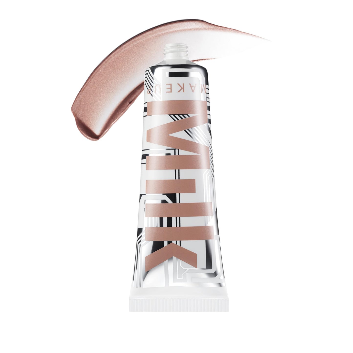 Milk Makeup Bionic Glow Liquid Illuminator, Virtual (Luminous Peach) - 0.91 fl oz - Delivers Hydrating, Natural Glow for Face & Body - Blendable