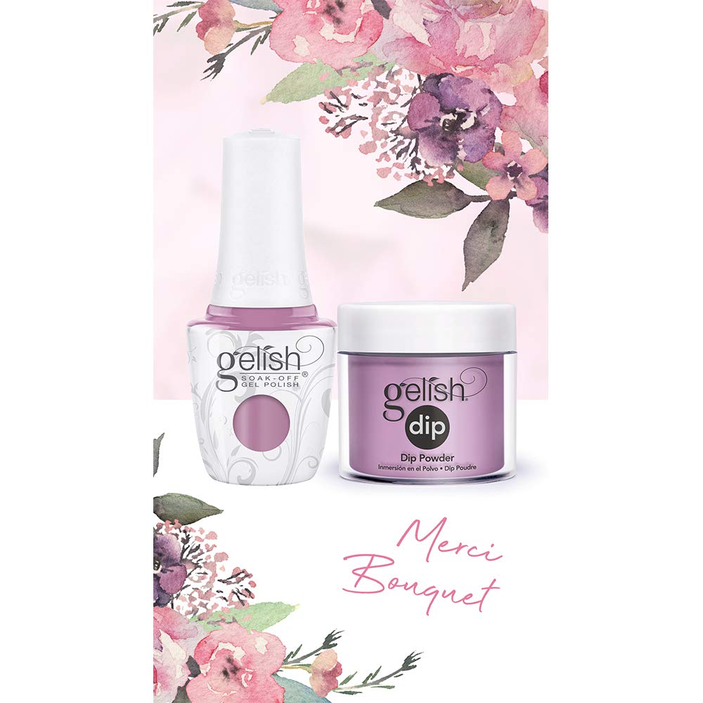 Gelish Soak-Off Gel TPO-Free Long-Lasting Nail Polish: Merci Bouquet, 15mL Beauty & Personal Care Gelish