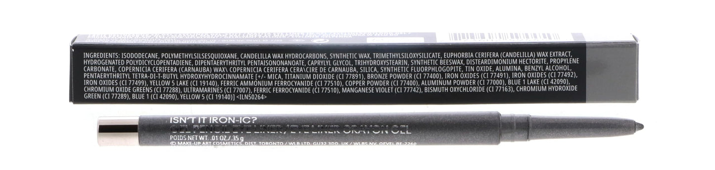 MAC Colour Excess Gel Pencil Eye Liner - Isn't It Iron-Ic? (Gunmetal)
