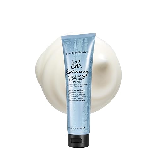 Bumble and bumble. Thickening Great Body Volumizing Blow Dry Cream | For Voluminous Blowouts | Heat Protection | For Fine to Medium Wavy, Straight