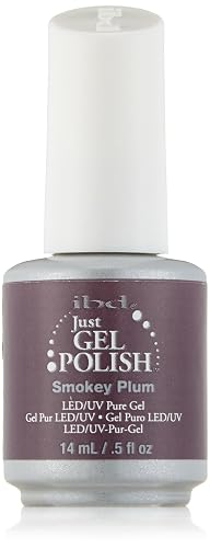 IBD Just Gel Nail Polish, Smokey Plum, 0.5 Fluid Ounce Beauty & Personal Care IBD