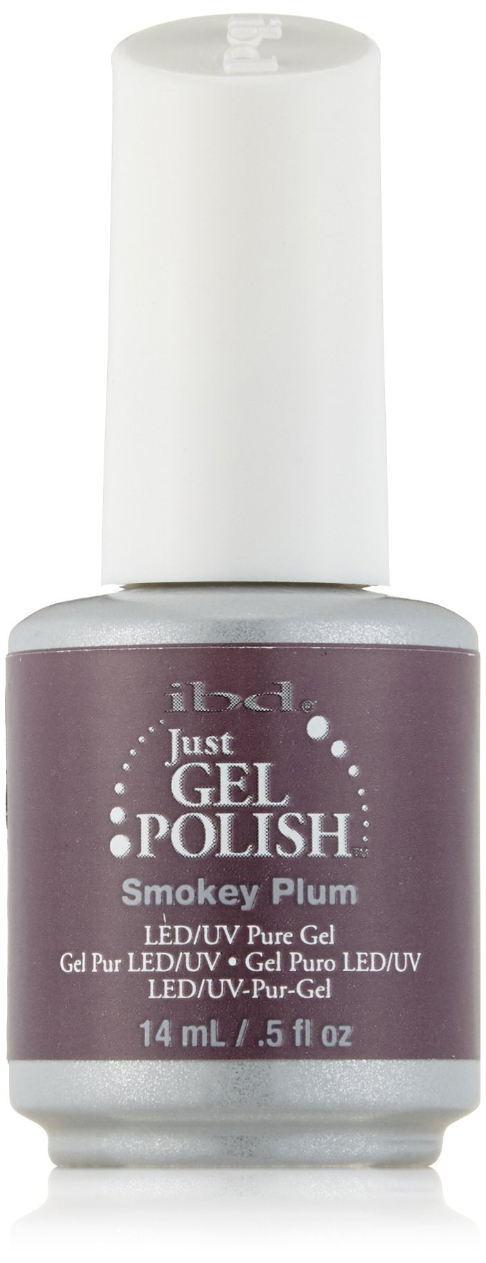 IBD Just Gel Nail Polish, Smokey Plum, 0.5 Fluid Ounce Beauty & Personal Care IBD