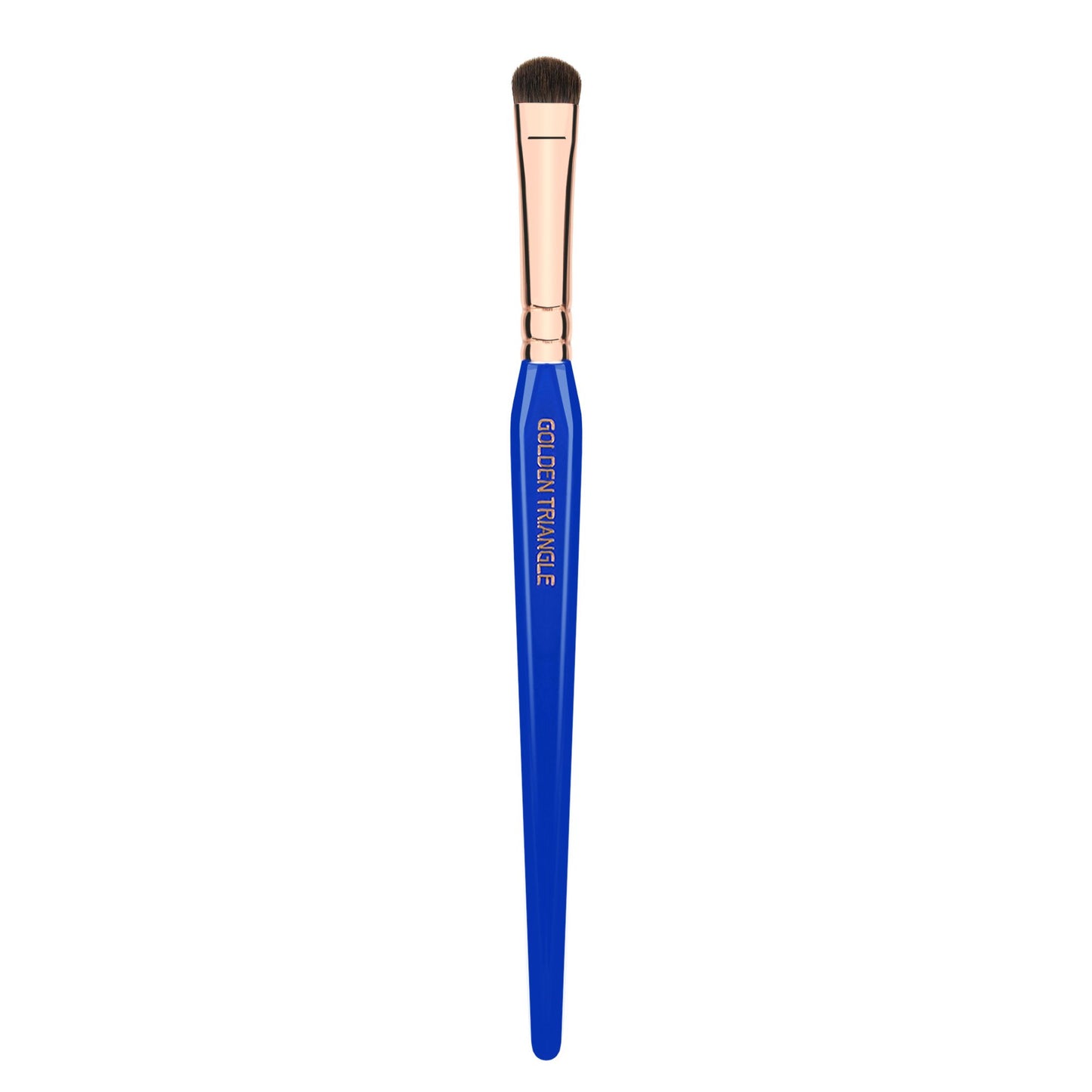 Bdellium Tools Professional Makeup Brush - Golden Triangle 758 Large Smudge - With All Vegan and Soft Synthetic Fibers, For Creating a Smoky Eye