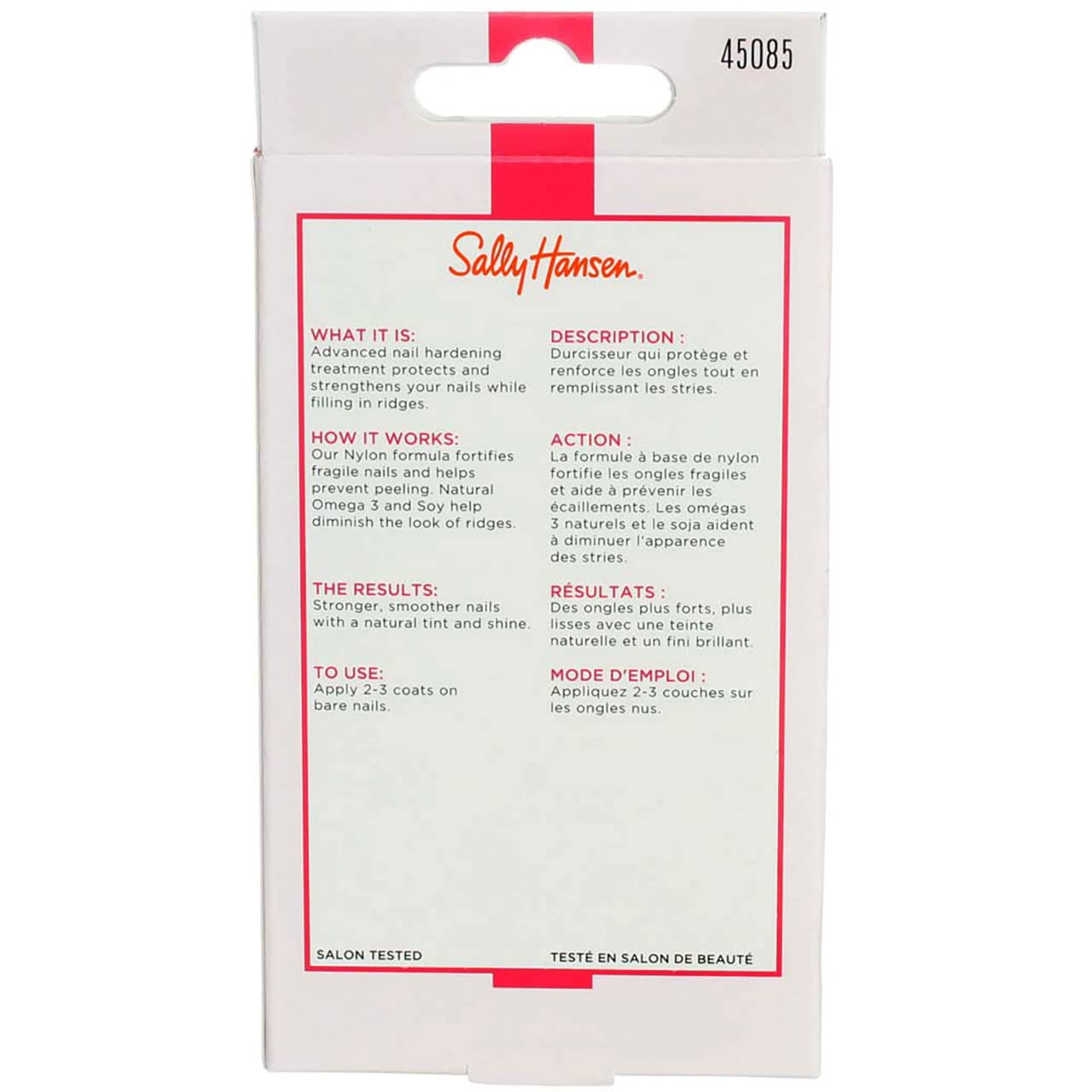Sally Hansen Advanced Hard As Nails Natural Tint 0.45 Ounce (13.3ml) (2 Pack)