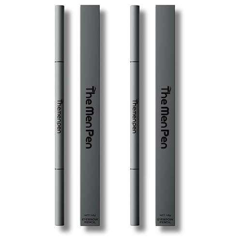 The Men Pen - Waterproof Eyebrow Pen | Beard Filler for Men | Microblading Eyebrow Pen | Hair Filler | Anti-Smudge | Mustache, Beard & Eyebrow Filler