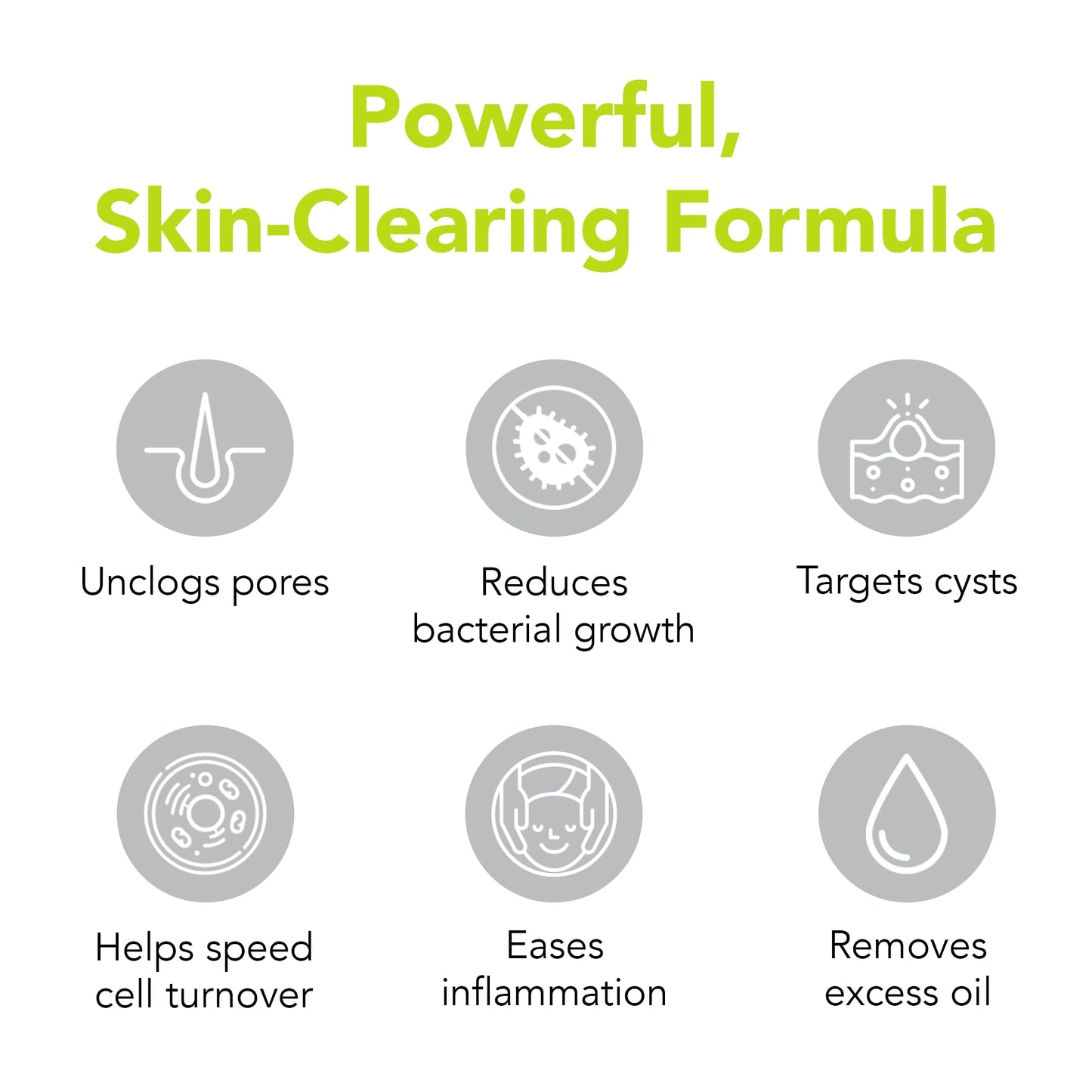 humane Benzoyl Peroxide Acne Body Wash - 10% Maximum-Strength Face, Skin, Butt, and Back Acne Treatment - 8 Fl Oz - Dermatologist-Tested Non-Foaming