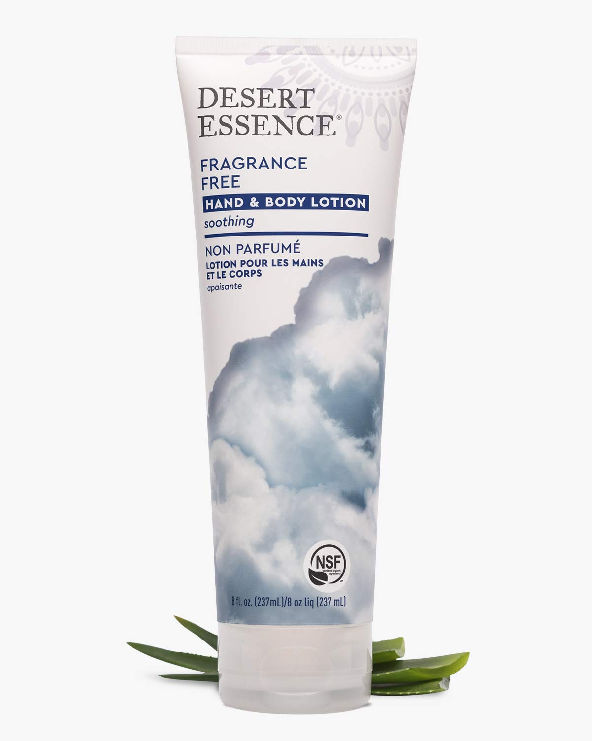 Desert Essence Fragrance Free Hand and Body Lotion, 8 Ounce -- 6 per