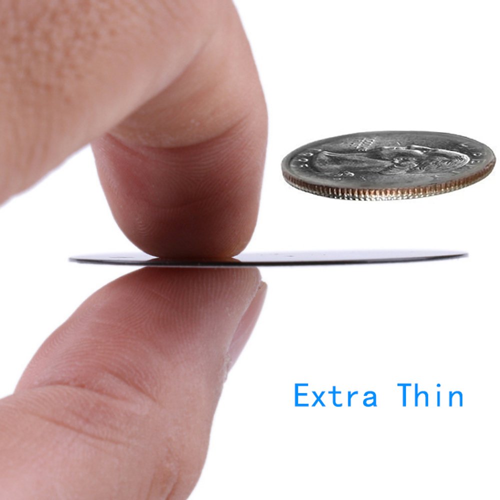 DSTELIN Universal Metal Plate 8 Pack for Magnetic Phone Car Mount Holder Cradle with Adhesive (Compatible with Magnetic Mounts) - 4 Rectangle and 4…