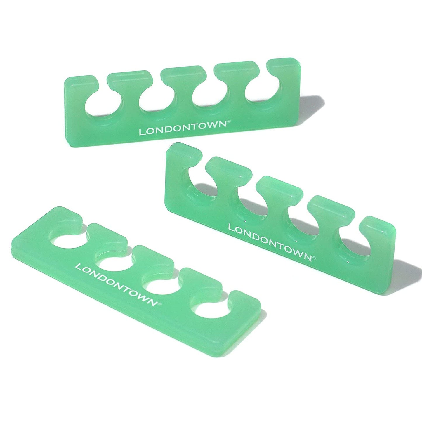 LONDONTOWN Jelly Toe Separator, Flexible Soft Gel Pedicure Toe Separator Nail Polish Spacers for Feet Beauty & Personal Care LONDONTOWN