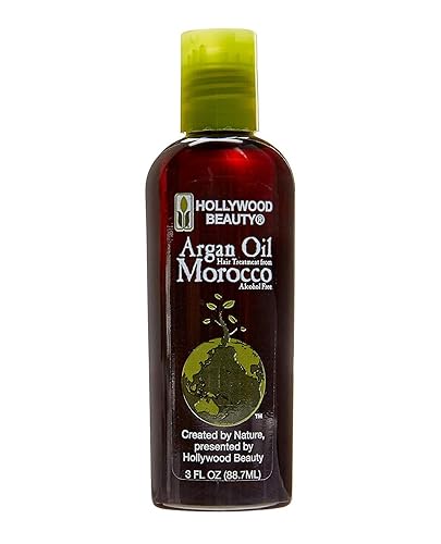 Hollywood Beauty Argan Oil Hair Treatment, Red, 3 Fl Oz (HB-540)