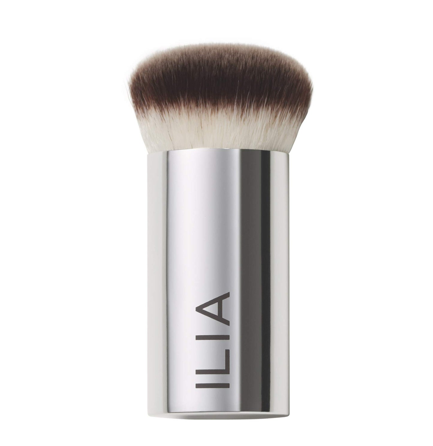 ILIA - Perfecting Buff Brush | Versatile Brush For Cream or Liquid Products Made with Aluminum + Soft, Vegan Bristles | Smooth Finish | Expertly