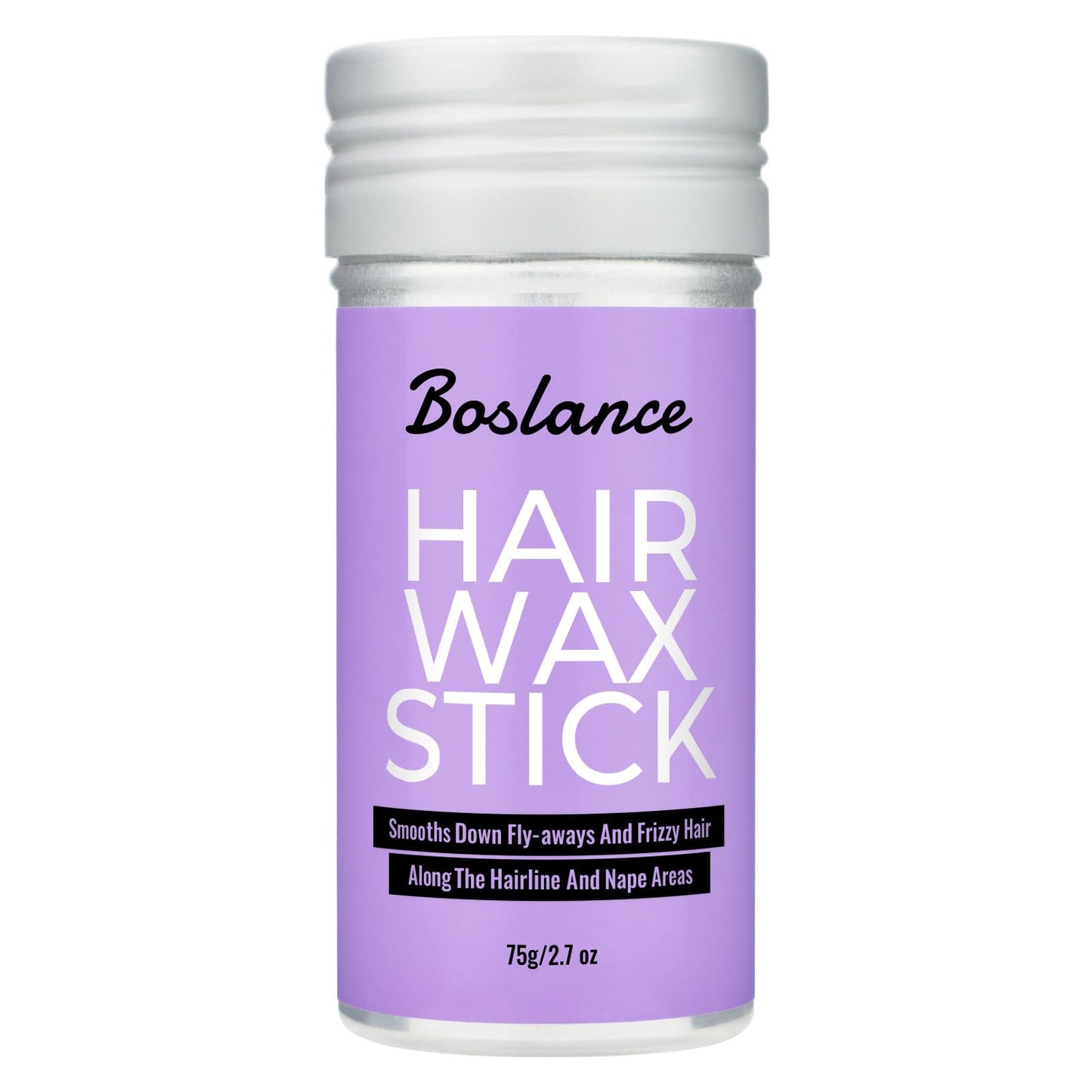 Boslance Hair Wax Stick - Strong Hold Styling Wax, Matte Finish Slick Back Stick, Easy Application - Styling Wax for All Hair Types?Natural