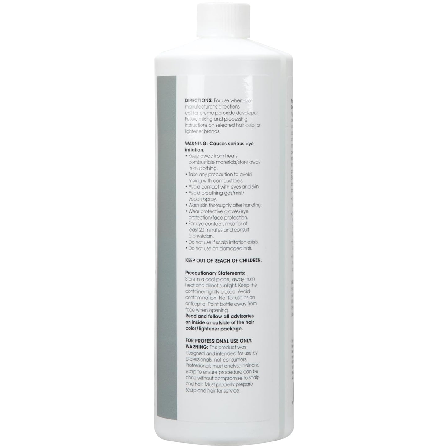 ForPro Expert 40 Volume Crème Developer, 32 Fl Oz - for Hair Lightening, Gray Coverage & Color Deposit with Maximum Lift