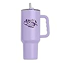 Logo Brands LSU 40oz Flipside Powder Coat Tumbler
