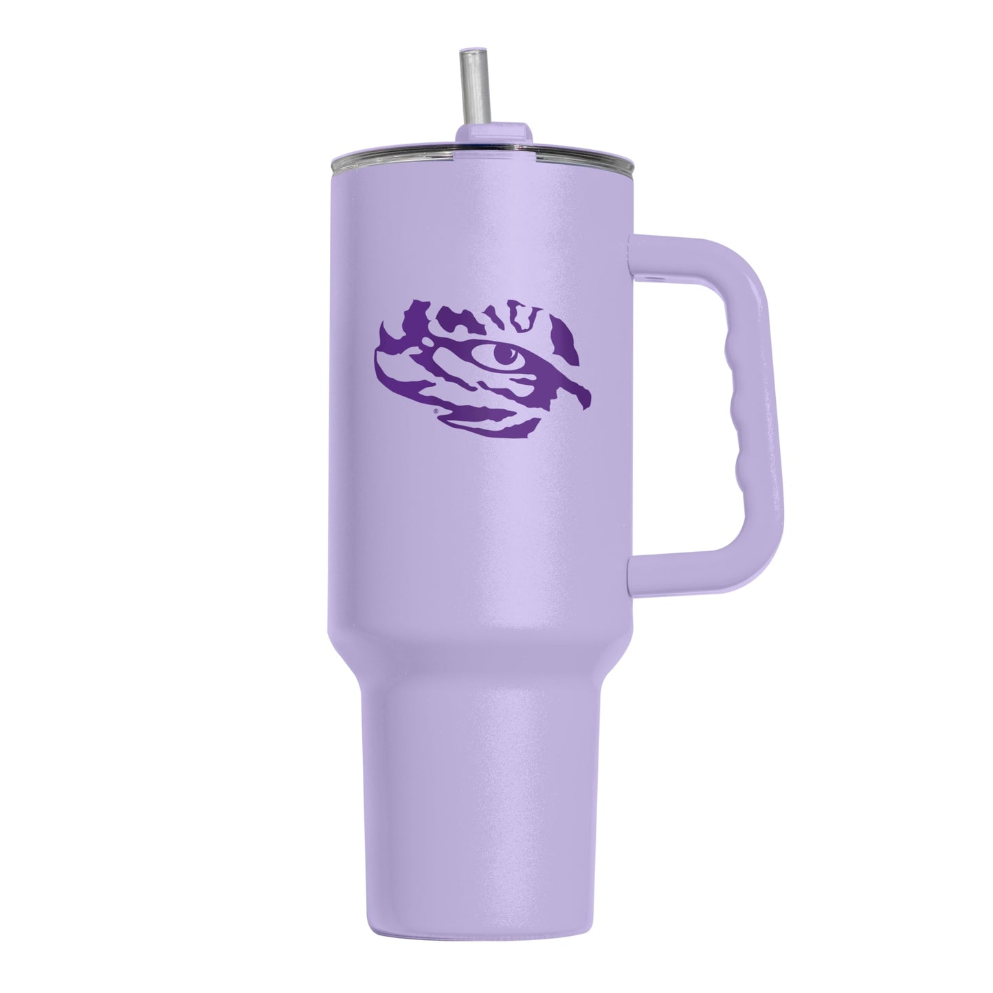 Logo Brands LSU 40oz Flipside Powder Coat Tumbler