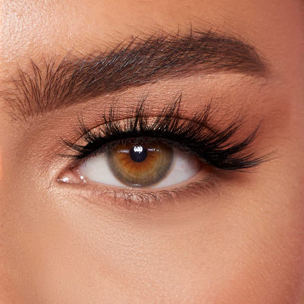 Eliace False Eyelashes 15 Pairs Cat Eye-Lashes 3D Mink Lashes,Spiky Wispy Natural Long Faux Mink Lashes Strips Soft & Reusable Makeup Professional