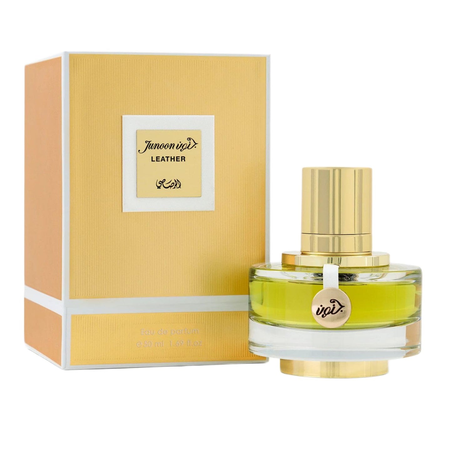 RASASI Junoon Leather for Women Eau de Parfum Spray, 1.7 Ounce